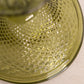 Vintage Small Dark Green Compote with Diamond Designs