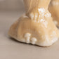 Vintage Westmoreland Glass Glossy Cream Almond Owl Figurine