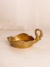 Vintage Brass Swan Dish or Small Bowl