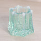 Vintage Fenton Light Teal Opalescent Toothpick Holder