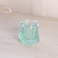 Vintage Fenton Light Teal Opalescent Toothpick Holder