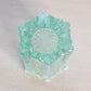 Vintage Fenton Light Teal Opalescent Toothpick Holder