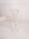 Vintage Small Clear Glass Fostoria Bud Vase
