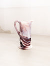 Vintage Imperial Glass Purple and White Slag Creamer