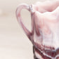 Vintage Imperial Glass Purple and White Slag Creamer
