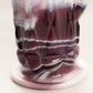 Vintage Imperial Glass Purple and White Slag Creamer