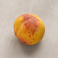 Vintage Alabaster Stone Peach Fruit Figurine
