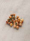 Vintage Light Brown Alabaster Stone Grapes