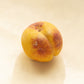 Vintage Alabaster Stone Peach Fruit Figurine
