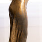 Antique Francesco Flora Spelter Iris Woman Statue