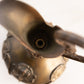 Antique Large Brass Decorative Ewer Pitcher with Floral Designs