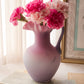 Antique Victorian Pink to Purple Glass Handblown Pitcher