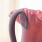Antique Victorian Pink to Purple Glass Handblown Pitcher