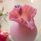 Antique Victorian Pink to Purple Glass Handblown Pitcher