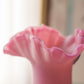 Antique Victorian Pink to Purple Glass Handblown Pitcher