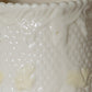 Vintage Medium Belleek Pottery Porcelain Neptune Lidded Jar