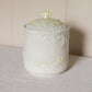 Vintage Medium Belleek Pottery Porcelain Neptune Lidded Jar