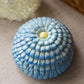 Vintage Blue Flower Lidded Dish Made in Italy