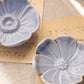 Small Ceramic Blue Flower Dishes (Set of 2)