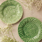 Bordallo Medium Green Cherry + Strawberry Plates (Set of 2)