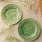 Bordallo Medium Green Cherry + Strawberry Plates (Set of 2)