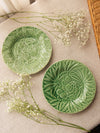 Bordallo Medium Green Cherry + Strawberry Plates (Set of 2)