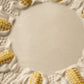 Bordallo Pinheiro Medium White & Yellow Corn Plate