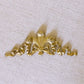 Brass Bow & Feather Wall Decor Accent