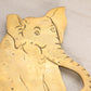 Medium Brass Elephant Trivet