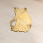 Medium Brass Elephant Trivet