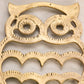 Medium Brass Owl Trivet