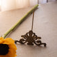 Ornate Brass Palmette & Scroll Plate Display Stand