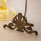 Ornate Brass Palmette & Scroll Plate Display Stand