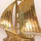 Medium Brass Ship Figurine