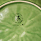 Vintage Large Green Ceramic Cabbage Plate