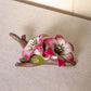 Capodimonte Porcelain Pink Lilies on Branch Figurine