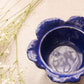 Ceramic Dark Blue Lidded Cabbage Dish (Made in Italy)