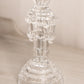 Clear Crystal Nutcracker Taper Candleholder