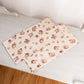 Cream Fabric Rose Square Napkins (Set of 2)