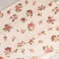 Cream Fabric Rose Square Napkins (Set of 2)