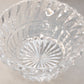 Vintage Mikasa Clear Crystal Rainier Swirl Bowl
