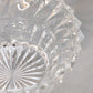 Vintage Mikasa Clear Crystal Rainier Swirl Bowl
