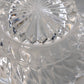 Vintage Mikasa Clear Crystal Rainier Swirl Bowl