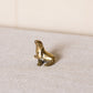 Extra Small Brass Seal Figurine