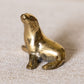 Extra Small Brass Seal Figurine