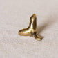 Extra Small Brass Seal Figurine