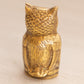 Extra Small Hollow Brass Owl Figurine