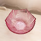Vintage Fenton Large Dusty Rose Beauty Dark Pink Bowl