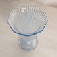 Vintage Fenton Light Blue Glass Flared Vase Sheffield Vase