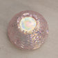Fenton Pink Iridescent Glass Woven Fairy Lamp Bottom (No Top)